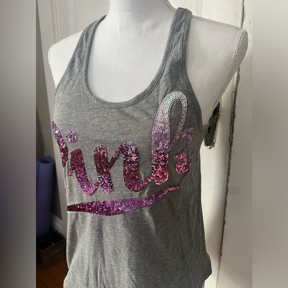 VS PINK Bling Logo Tank - Picture 3 of 5